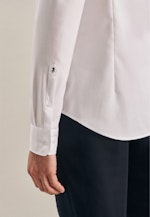 Shaped Business Hemd Uni in Weiß |  Seidensticker Onlineshop