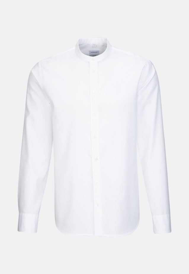 Shaped Business Hemd Uni in Weiß |  Seidensticker Onlineshop