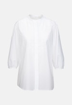 Blouse à col montant Broderie in Blanc |  Seidensticker Onlineshop