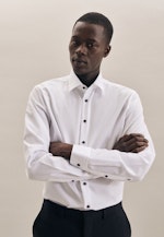 Slim Business Hemd Uni in Weiß |  Seidensticker Onlineshop