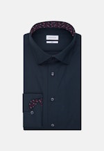 Slim Business Hemd Uni in Dunkelblau |  Seidensticker Onlineshop