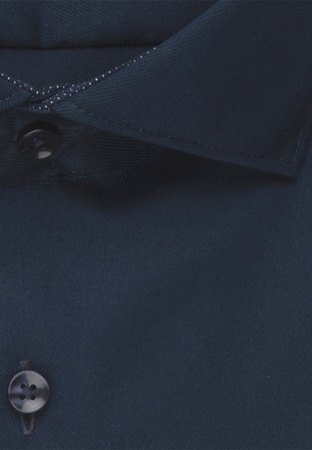 Shaped Business Hemd Uni in Dunkelblau |  Seidensticker Onlineshop