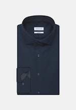 Shaped Business Hemd Uni in Dunkelblau |  Seidensticker Onlineshop