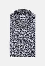 Slim Business Shirt Print in Dark Blue |  Seidensticker Onlineshop