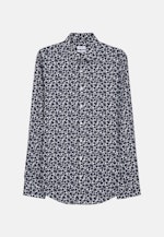 Slim Business Shirt Print in Dark Blue |  Seidensticker Onlineshop