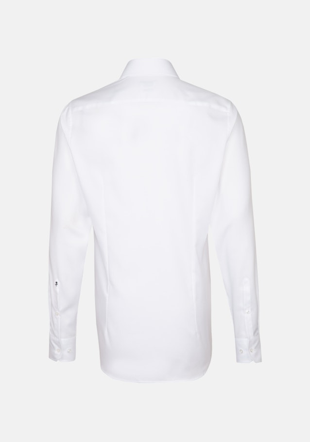 Non-iron Oxford shirt in X-Slim with Kent-Collar and extra long sleeve in White |  Seidensticker Onlineshop