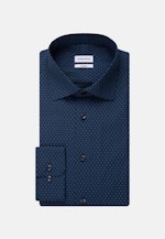 Shaped Business Hemd Druck in Hellblau |  Seidensticker Onlineshop