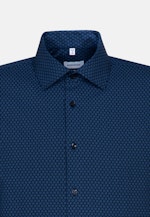 Shaped Business Hemd Druck in Hellblau |  Seidensticker Onlineshop