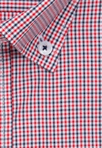 Regular Chemise Business carreaux in Rouge |  Seidensticker Onlineshop