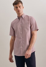 Regular Chemise Business carreaux in Rouge |  Seidensticker Onlineshop