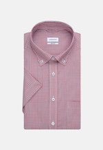 Regular Chemise Business carreaux in Rouge |  Seidensticker Onlineshop