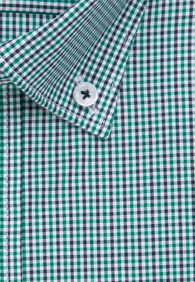 Regular Business Shirt Check in Green |  Seidensticker Onlineshop