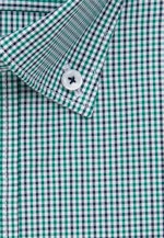 Regular Business Shirt Check in Green |  Seidensticker Onlineshop