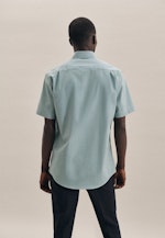 Regular Business Shirt Check in Green |  Seidensticker Onlineshop