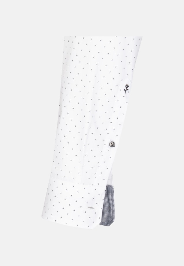 Regular Business Hemd Druck in Grau |  Seidensticker Onlineshop