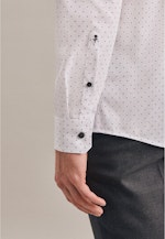 Regular Business Hemd Druck in Grau |  Seidensticker Onlineshop