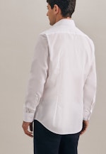 Shaped Business Shirt Plain in White |  Seidensticker Onlineshop