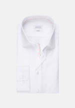Shaped Business Shirt Uni in White |  Seidensticker Onlineshop