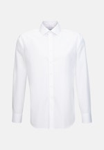 Shaped Business Shirt Plain in White |  Seidensticker Onlineshop