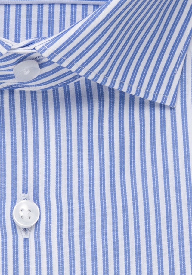 Non-iron Poplin Business Shirt in Regular with Kent-Collar in Light Blue |  Seidensticker Onlineshop