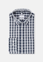 Slim Business Shirt Check in Dark Blue |  Seidensticker Onlineshop