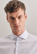 X-Slim Business Hemd Druck in Weiß |  Seidensticker Onlineshop