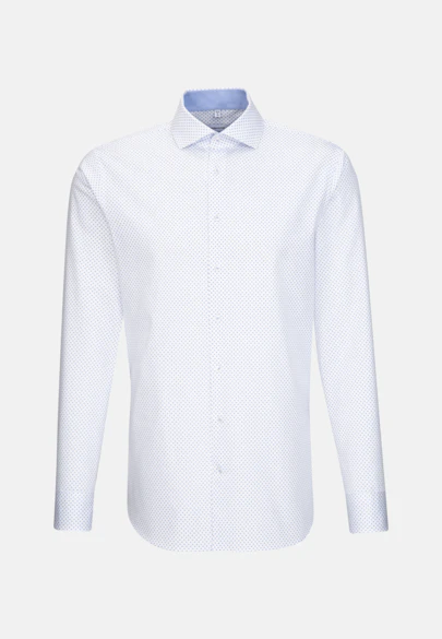X-Slim Chemise Business Imprimé in Blanc |  Seidensticker Onlineshop
