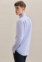 Regular Business Shirt Check in Light Blue |  Seidensticker Onlineshop