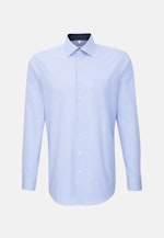 Regular Business Shirt Check in Light Blue |  Seidensticker Onlineshop