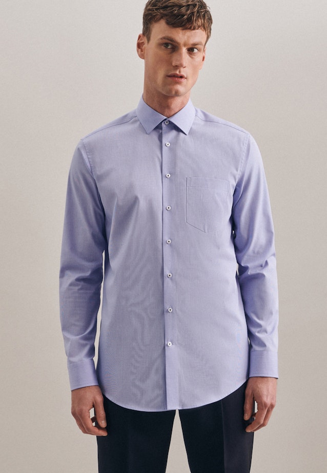 Regular Business Hemd Uni in Hellblau |  Seidensticker Onlineshop