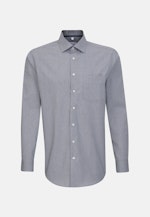 Regular Business Hemd Uni in Dunkelblau |  Seidensticker Onlineshop