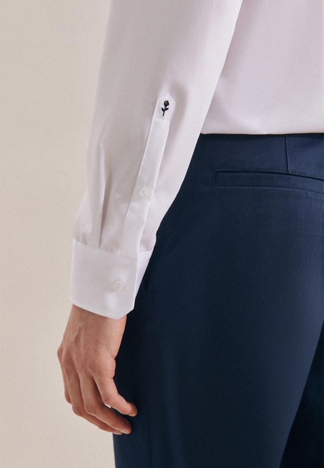 Regular Business Shirt Uni in White |  Seidensticker Onlineshop