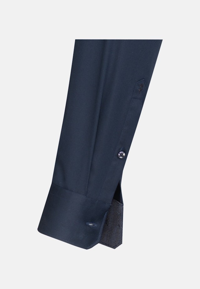 Regular Business Hemd Uni in Dunkelblau |  Seidensticker Onlineshop