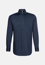Regular Business Hemd Uni in Dunkelblau |  Seidensticker Onlineshop