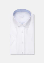 Shaped Business Hemd Uni in Weiß |  Seidensticker Onlineshop