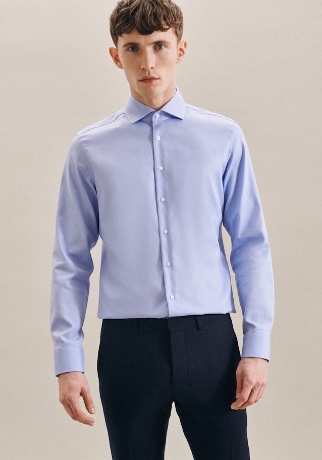 Slim Business Hemd Uni in Hellblau | Seidensticker Onlineshop
