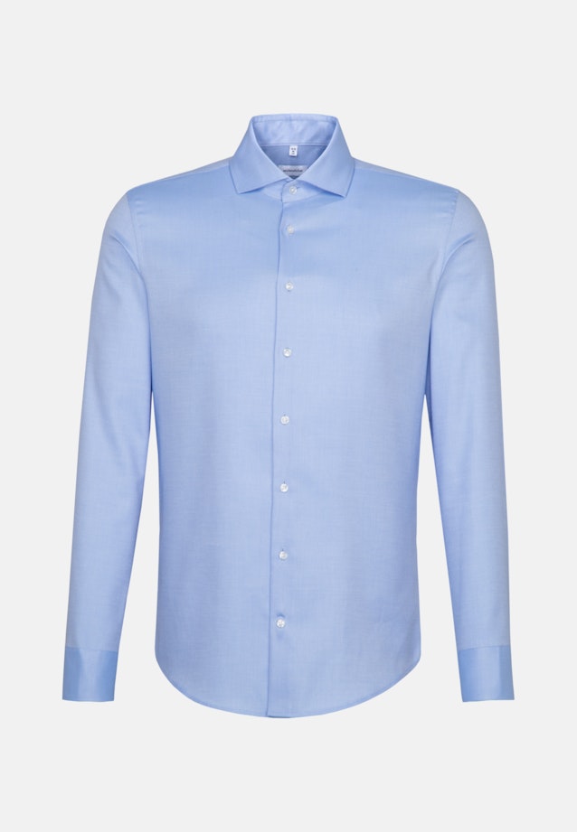 Slim Business Shirt Plain in Light Blue |  Seidensticker Onlineshop