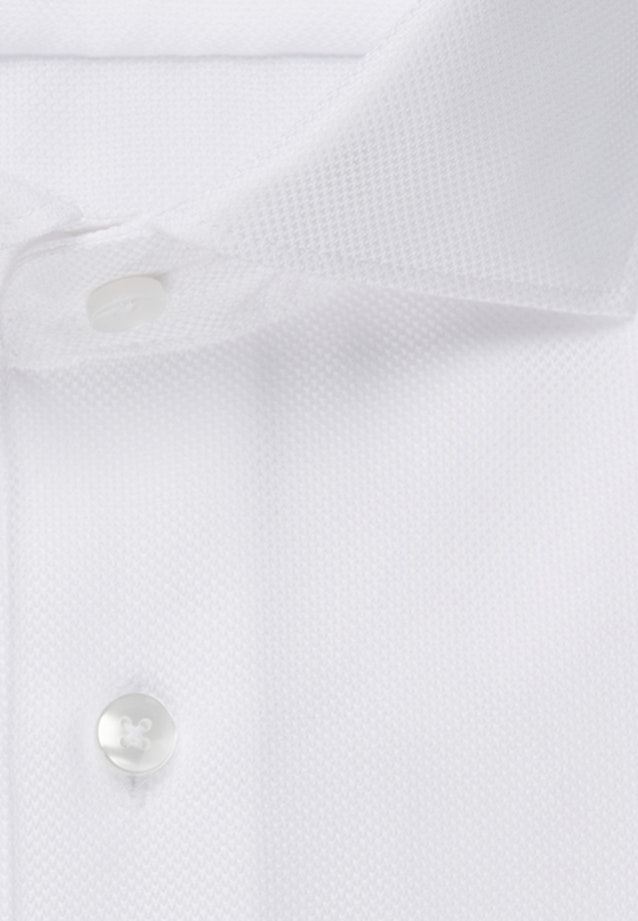 Slim Business Hemd Uni in Weiß |  Seidensticker Onlineshop
