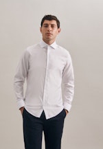 Slim Business Hemd Uni in Weiß |  Seidensticker Onlineshop