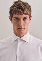 Regular Performance shirt Plain in White |  Seidensticker Onlineshop