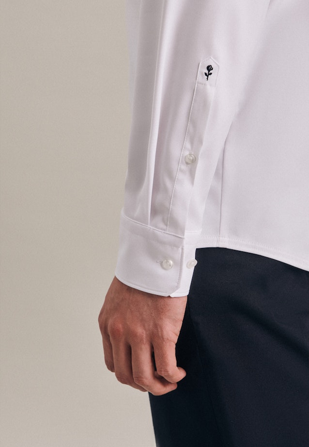 Performance shirt in Regular with Kent-Collar in White |  Seidensticker Onlineshop