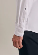 Regular Performance shirt Plain in White |  Seidensticker Onlineshop
