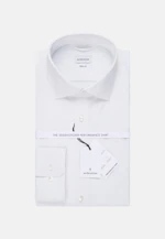 Regular Performance shirt Plain in White |  Seidensticker Onlineshop