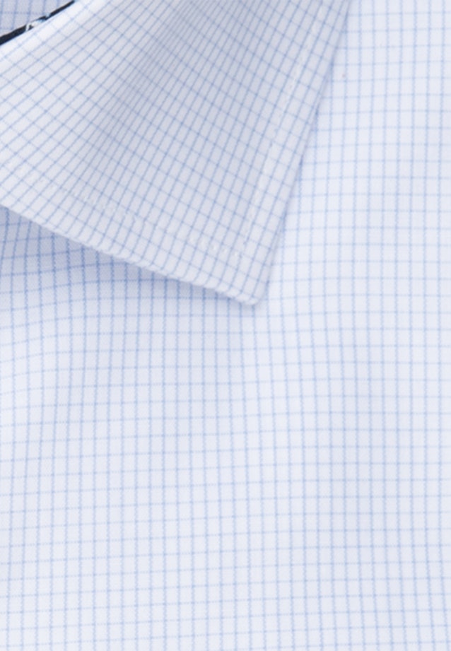 Regular Business Hemd Karo in Hellblau |  Seidensticker Onlineshop