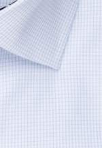 Regular Business Hemd Karo in Hellblau |  Seidensticker Onlineshop