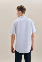 Regular Business Hemd Karo in Hellblau |  Seidensticker Onlineshop