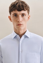 Regular Business Hemd Karo in Hellblau |  Seidensticker Onlineshop