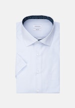 Regular Business Hemd Karo in Hellblau |  Seidensticker Onlineshop
