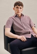 Regular Business Hemd Karo in Rot |  Seidensticker Onlineshop