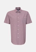 Regular Business Hemd Karo in Rot |  Seidensticker Onlineshop